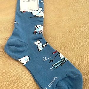 Vera Bradley Polar bear socks